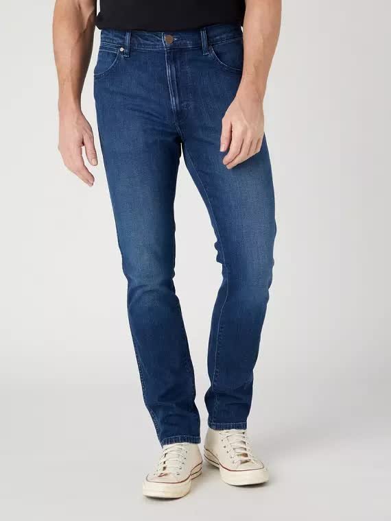 Męskie spodnie jeansowe dopasowane Wrangler LARSTON W31 L34