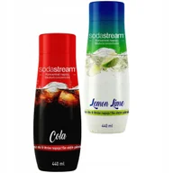 Syropy i koncentraty owocowe - Zestaw koncentrat SodaStream Cola + Cytryna 440 ml - miniaturka - grafika 1