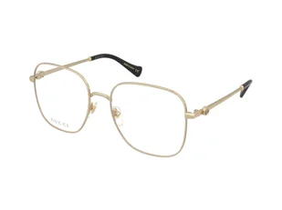 Gucci GG1144O 003 - Okulary korekcyjne, oprawki, szkła - miniaturka - grafika 1