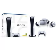 Konsole Playstation - Sony PlayStation 5 z napędem + okulary PlayStation VR2 - miniaturka - grafika 1