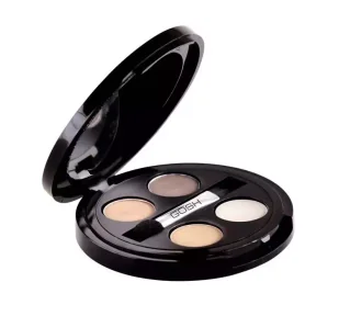 GOSH GOSH Brow Kit zestaw do stylizacji brwi - Akcesoria i kosmetyki do stylizacji brwi - miniaturka - grafika 1