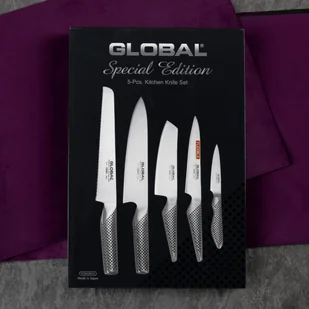 Komplet 5 noży w bloku 825BD | Global - Noże kuchenne - miniaturka - grafika 6