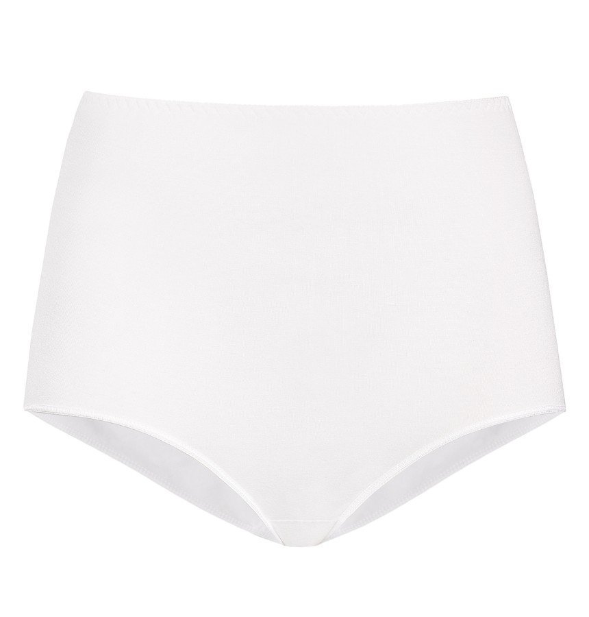 Majtki damskie bambusowe średni stan Simi białe, Teyli