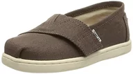 Espadryle damskie - TOMS Unisex dziecięce espadryle Alpargata, szary - Szary Ash Canvas - 19.5 EU - miniaturka - grafika 1