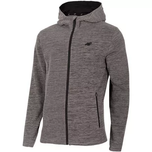 Bluza Męska Polarowa 4F Średni Szary H4Z22 Plm351 24M-S - Bluzy męskie - miniaturka - grafika 1
