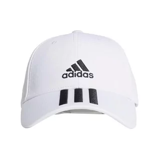 Czapki damskie - Adidas, Czapka, BBALL 3S CAP CT FQ5411, biały, rozmiar 56 - grafika 1