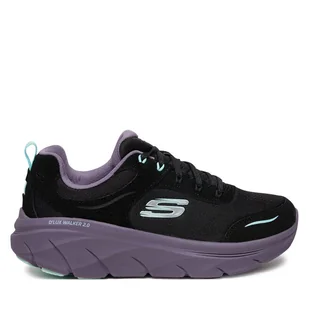 Sneakersy Skechers 150108/BKMT Czarny - Sneakersy damskie - miniaturka - grafika 1