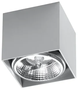 Szary minimalistyczny plafon kostka - EX656 G7-E30 - Lampy sufitowe - miniaturka - grafika 1