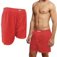 Majtki męskie - Bokserki Męskie Majtki Bawełniane Luźne Polski Producent Szorty Do Spania Gładkie Bez Wzoru Klasyczne M - miniaturka - grafika 1