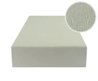 Prześcieradła dla dzieci - Prześcieradło Z Gumką 90X200 Frotte Jasno Szare - miniaturka - grafika 1