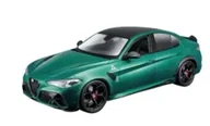 Samochody i pojazdy dla dzieci - Alfa Romeo Giulia GTA Metal Green 1:18 BBURAGO - miniaturka - grafika 1