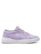 Buty dla dziewczynek - Timberland Sneakersy Seneca Bay Low Lace Sneaker TB0A695NEY21 Fioletowy - miniaturka - grafika 1