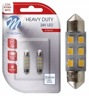 Żarówki samochodowe - 2x Żarówka C5w Led Osram Retrofit C10w 41mm 24v Tir Biała - miniaturka - grafika 1