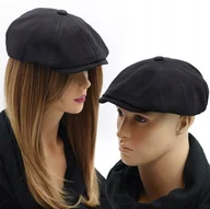 Czapki męskie - Kaszkiet Męski Damski Czapka Bawełniana Podszewka - miniaturka - grafika 1