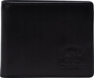 Herschel Herschel Hank Leather RFID Wallet 11151-00001 Czarne One size - Portfele - miniaturka - grafika 1