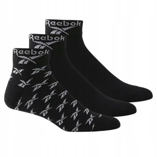 Skarpety męskie, sportowe Reebok CL FO ANKLE SOCK 3P GG6675 37-39 - Skarpetki męskie - miniaturka - grafika 1