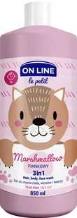 FS On LINE BABY Żel 3w1 850ml Piankowy - Kosmetyki kąpielowe dla dzieci - miniaturka - grafika 1