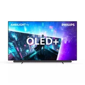 Telewizory - Philips 77OLED911/12 OLED+ Primary RGB Tandem 2.0 4K OLED Ambilight TV 165 Hz Titan OS (2026) - miniaturka - grafika 1