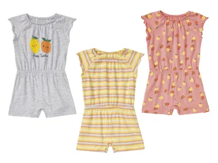 lupilu® Kombinezon niemowlęcy na lato, z biobawełną - Śpiochy dla niemowląt - miniaturka - grafika 1