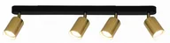 Lampy sufitowe - Auhilon Lampa sufitowa Spot natynkowy LED Ready złoty KONCEPT C1313-4L C1313-4L - miniaturka - grafika 1