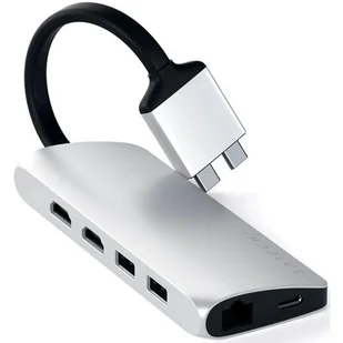 Satechi Usb-c Dual Multimedia Adpater 2 x Hdmi 4K - Huby USB - miniaturka - grafika 1