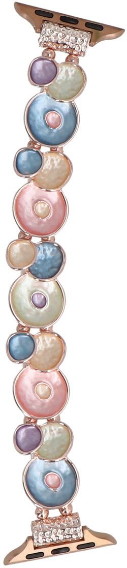 GlacierX bransoleta do smartwatcha Gleam Antique Stretch Bracelet Pastel Reef do Apple Watch 38/40/41mm Multikolor