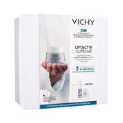 Zestawy kosmetyków damskich - Vichy Liftactiv Supreme zestaw Krem do twarzy na dzień 50 ml + krem do twarzy na noc 15 ml + serum do twarzy 10 ml dla kobiet - miniaturka - grafika 1