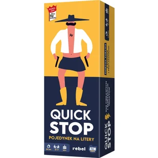 QuickStop (edycja polska) Rebel - gra - Gry planszowe - miniaturka - grafika 1