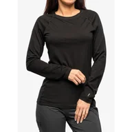 Bluzy narciarskie - Bluza termoaktywna damska Smartwool Classic All-Season Merino Base Layer - miniaturka - grafika 1