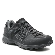 Buty trekkingowe męskie - Trekkingi REGATTA - Samaris II Low RMF540 Black/Granite 9V8 - miniaturka - grafika 1