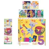 Zabawki kreatywne - Multizestaw kreatywny 5-latka My arts & crafts 5+ Janod - miniaturka - grafika 1