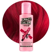 Farby do włosów i szampony koloryzujące - Crazy Color Półtrwała Farba do Włosów Vermillion Red 40 Szkarłatna 100 ml - miniaturka - grafika 1