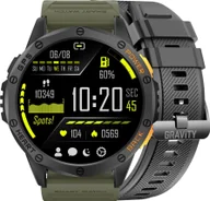 Smartwatch - Gravity GT24-5 Czarny, Zielony - miniaturka - grafika 1