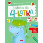 Literatura popularno naukowa dla młodzieży - Wzorowy maluch Zadania dla 4-latka - miniaturka - grafika 1