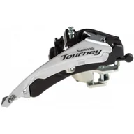 Części rowerowe - Shimano Shimano Tourney FD-TY500 Przerzutka przednia obejma Top Swing 66-69 6/7 biegów 34,9mm 2020 Inne przerzutki E-FDTY500TSX6 - miniaturka - grafika 1