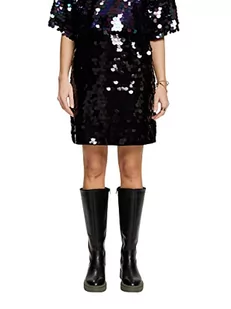 ESPRIT Mini spódnica z cekinami maxi, czarny, 36 - Spódnice - miniaturka - grafika 1