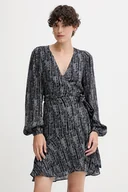 Sukienki - Pepe Jeans sukienka kolor granatowy mini rozkloszowana PL9537721 - miniaturka - grafika 1
