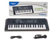 Instrumenty muzyczne dla dzieci - Organki z mikrofonem 37 klawiszy - miniaturka - grafika 1