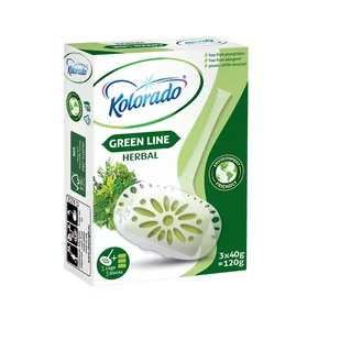 Kolorado Green Line 3x40g Herbal - Środki do kuchni i łazienki - miniaturka - grafika 1
