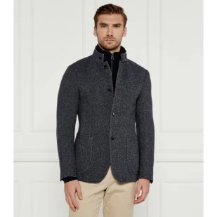 Joop! Wełniana marynarka Hectar | Slim Fit - Kurtki męskie - miniaturka - grafika 1