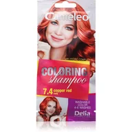 Farby do włosów i szampony koloryzujące - DELIA Delia Cosmetics Cameleo Szampon koloryzujący 7.4 Rudy 1szt - miniaturka - grafika 1
