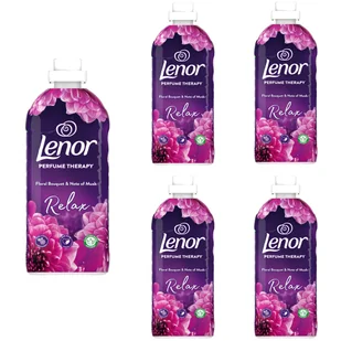 5x Płyn do płukania tkanin LENOR Amethyst Floral 48 płukań 1,2 l - Środki do prania - miniaturka - grafika 1