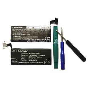 Cameron Sino Apple iPhone 4S 616-0579 1450mAh 5.37Wh Li-Polymer 3.7V - Baterie do telefonów - miniaturka - grafika 1