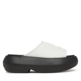 Klapki LOVE MOSCHINO JA28207I0MI40100 Biały - Klapki i japonki damskie - miniaturka - grafika 1