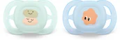 Smoczki uspokajające - SCF075/14 SMOCZEK ULTRA START NIGHT 0-2 - miniaturka - grafika 1