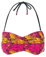 Stroje kąpielowe - Trespass Linear, Bikini Top z wyjmowanymi wkładkami poduszki zapewniają & odpinane szelki dla pań, różowy, xxl FACLSMM10003_PLNXXL - miniaturka - grafika 1