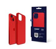 Etui i futerały do telefonów - 3mk Hardy Silicone Mag Case do iPhone 13 czerwony - miniaturka - grafika 1