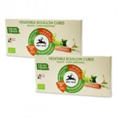 Buliony i przyprawy w kostkach - Alce Nero Bulion - kostki warzywne Zestaw 2 x 100 g Bio - miniaturka - grafika 1