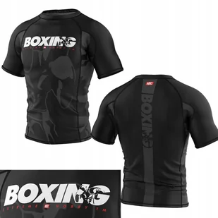 Koszulka Rashguard Z Krótkim Rękawem Męski Extreme Hobby Bold Boxing R. L - Kimona, stroje i obuwie Koszulka Rashguard Z Krótkim Rękawem Męski Extreme Hobby Bold Boxing R. L - Kimona, stroje i obuwie - miniaturka - grafika 1