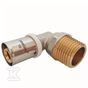 Kolano 90St Zaprasowywane Gz 32Mm X 1" Profil U - Akcesoria grzewcze - miniaturka - grafika 2